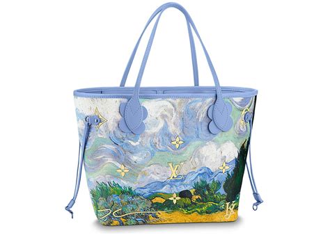 Louis Vuitton x Jeff Koons Neverfull Vincent Van Gogh Masters